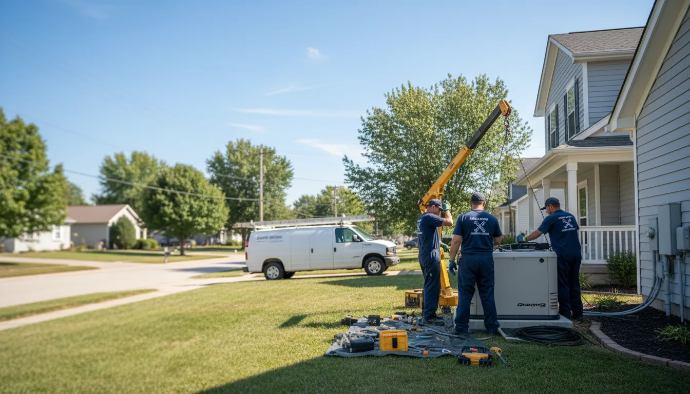 Generator Installation in Hamshire, TX near me